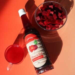 <b>유진팜 히비스커스 X 평창 레드 비트 청 블렌딩티 900ml</b>